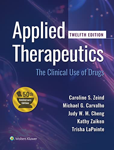 Applied Therapeutics-The Clinical Use of Drugs 3 Vol  2024 - فارماکولوژی